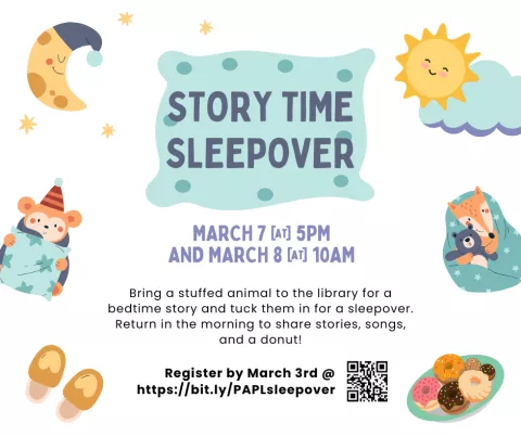 Story Time Sleepover