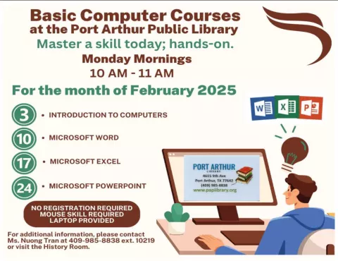 Basic Computer Courses - February 2025