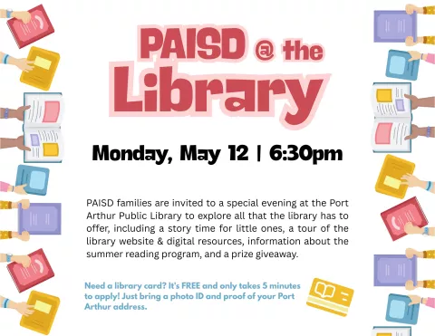 PAISD @ the Library