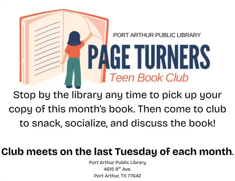 Page Turners Teen Book Club