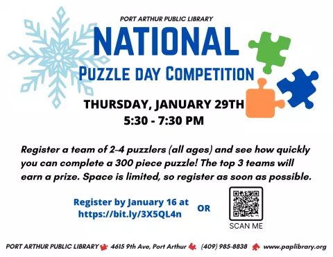 National Puzzle Day  Competition