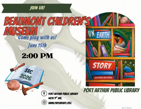 Funday Mondays: Beaumont Children's Museum/Lunes divertidos: Museo Infantil de Beaumont