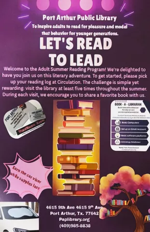 Let's Read To Lead: Adult Summer Reading Program