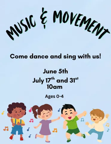 Music &amp; Movement (Children 0-4)/Musica y movimiento (Edades de 0-4 años)