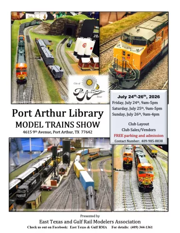 Port Arthur Public Librayr Model Trains Show