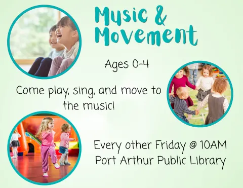 Music &amp; Movement (Children 0-4)/Musica y movimiento (Edades de 0-4 años)