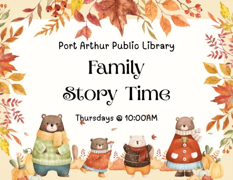 Family Storytime (PreK)/Cuentos para la familia (Prekínder)
