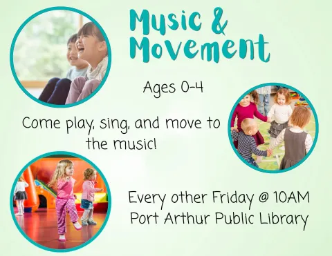 Music &amp; Movement (Children 0-4)/Musica y movimiento (Edades de 0-4 años)